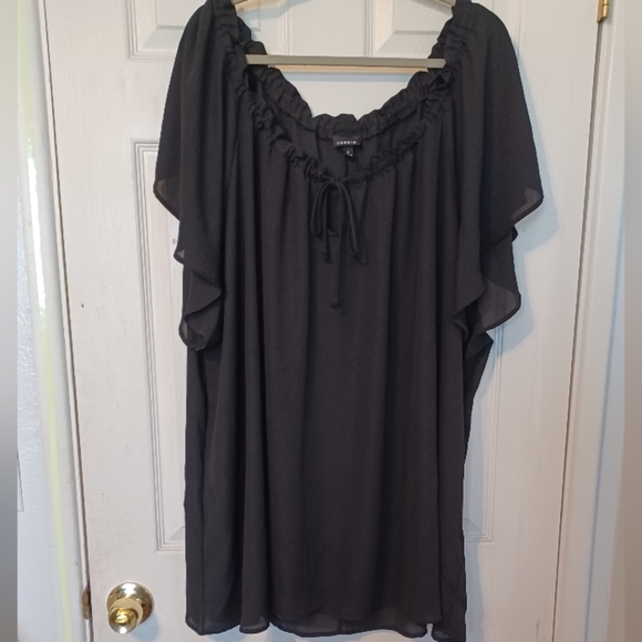 Torrid Chiffon Top, size 6. - Picture 1 of 11